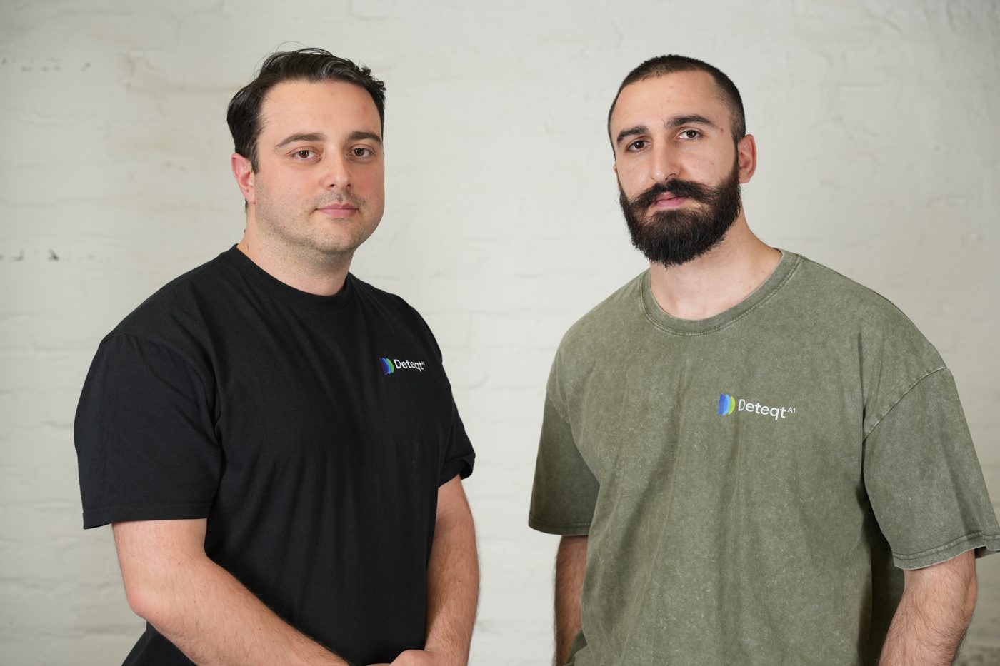 Founders of Deteqt AI: George gvasalia, Shalva chelidze