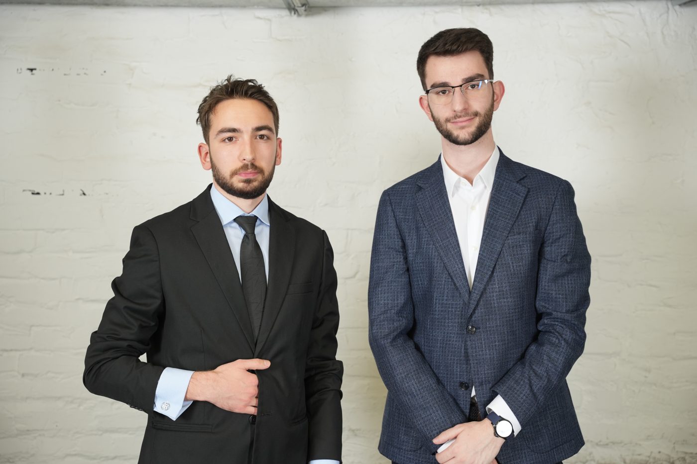 Founders of Lex-O AI: Otari Melanashvili, Saba Gelashvili